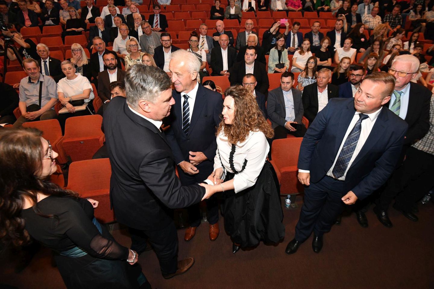 Čakovec: Predsjednik Milanović prisustvovao svečanoj sjednici povodom Dana Grada Čakovca