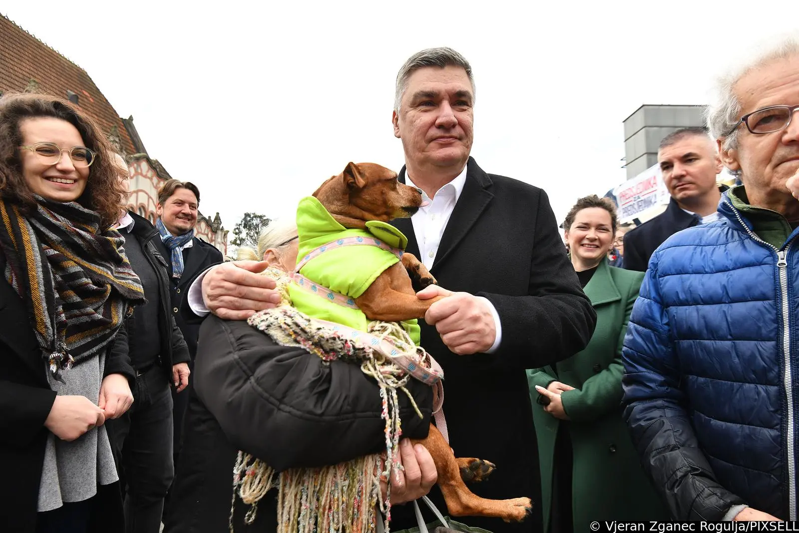 Zoran Milanović u Čakovcu, pas (4)