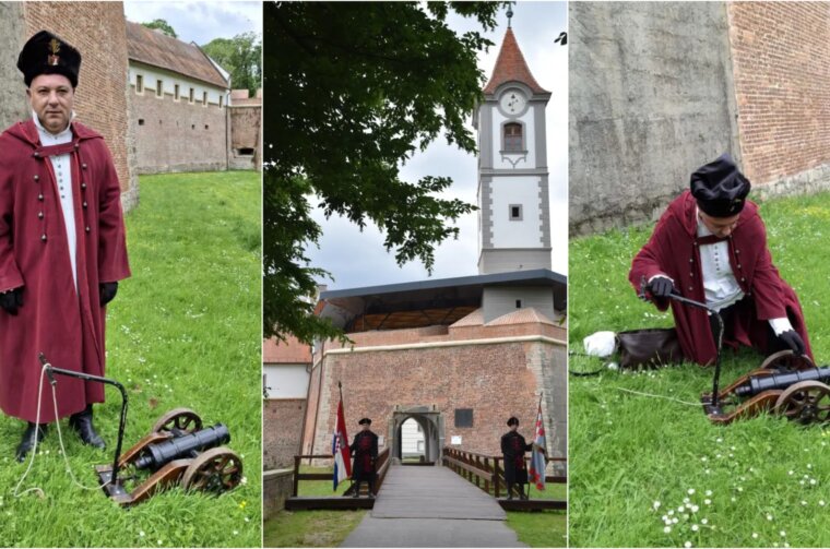 Zrinska garda, topnik, Čakovec, naslovna