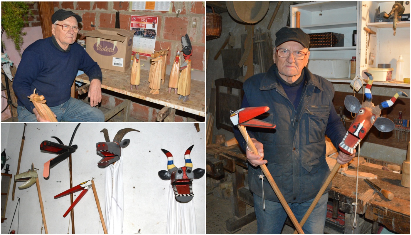 FOTO/VIDEO Slavko Vidović: Čaplje i štrke izrađujem od 50-tih, a nekad nam je milicija maskenbal branila! FOTO/VIDEO Slavko Vidović: Čaplje i štrke izrađujem od 50-tih, a nekad nam je milicija maskenbal branila!