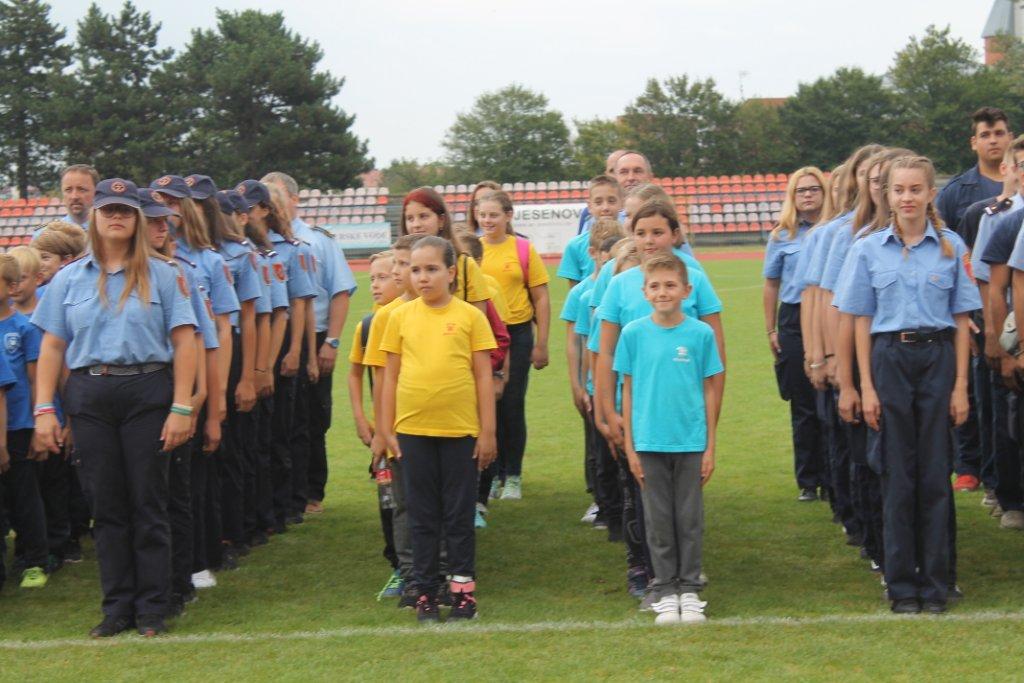 Vatrogasno natjecanje na stadionu SRC Mladost u Čakovcu