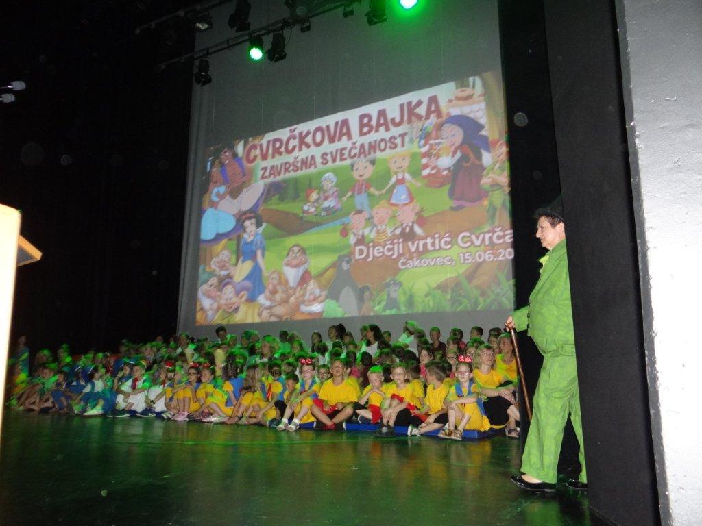 Završna priredba Dječjeg vrtića Cvrčak Čakovec