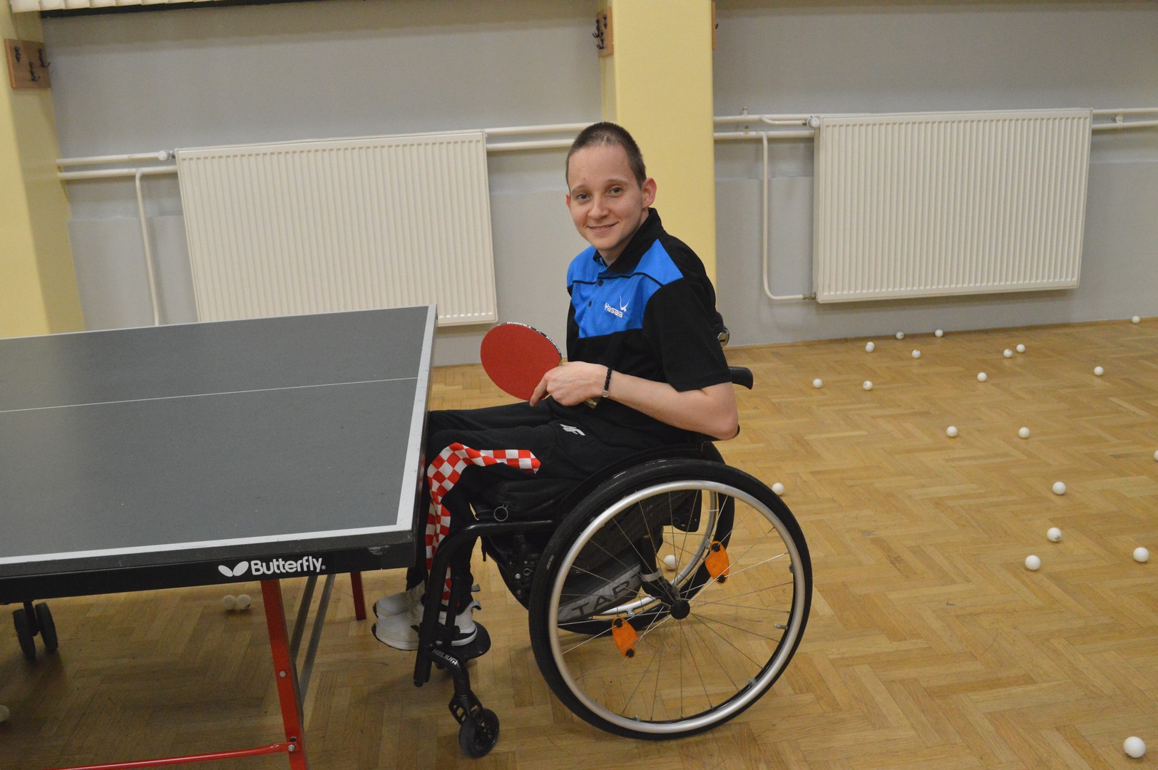 Nino Baša, sjajan stolnotenisač s invaliditetom iz Ivanovca