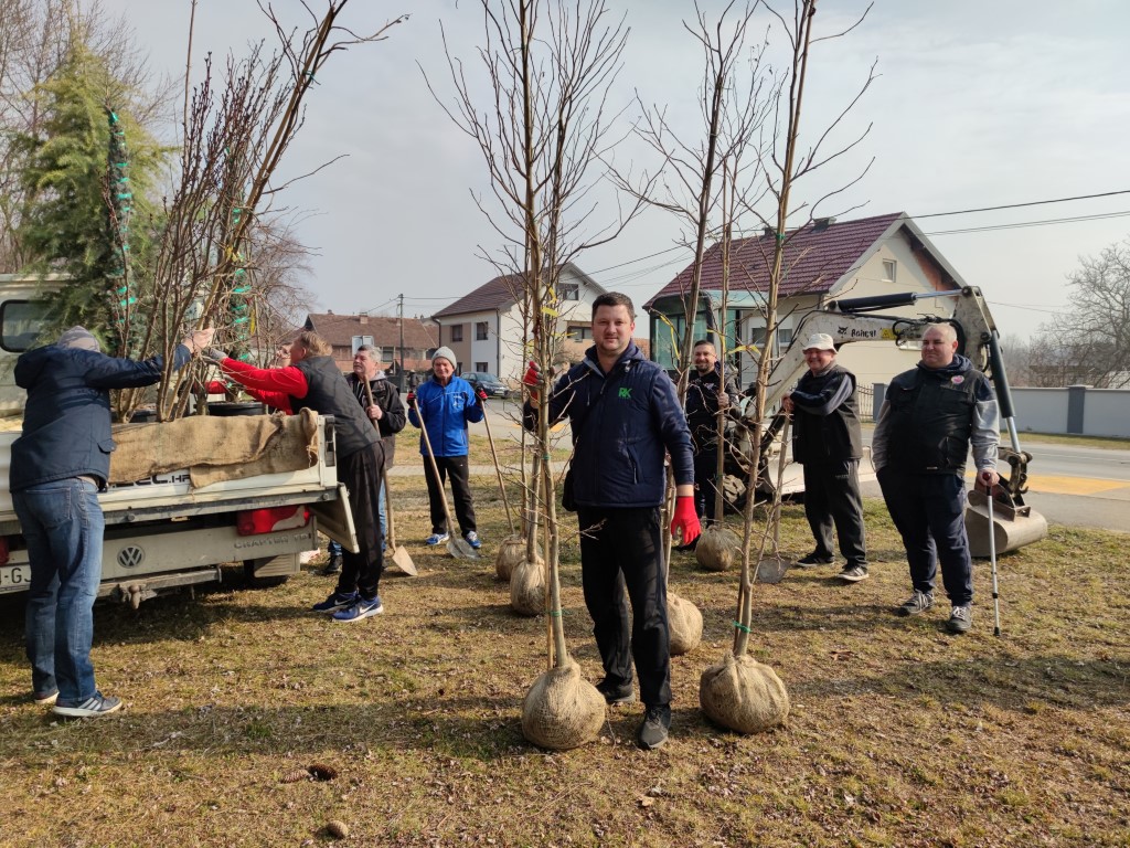 Belica, sadnja parka 2022