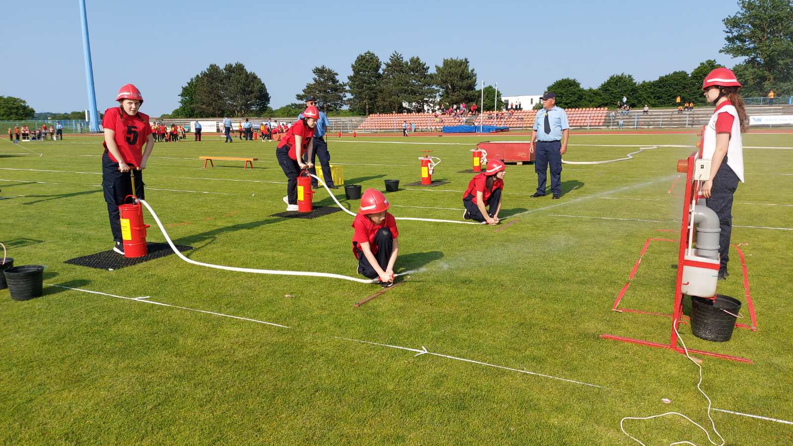 OKUPIO SE VELIK BROJ EKIPA U Čakovcu održano Županijsko vatrogasno natjecanje za mladež i pomladak