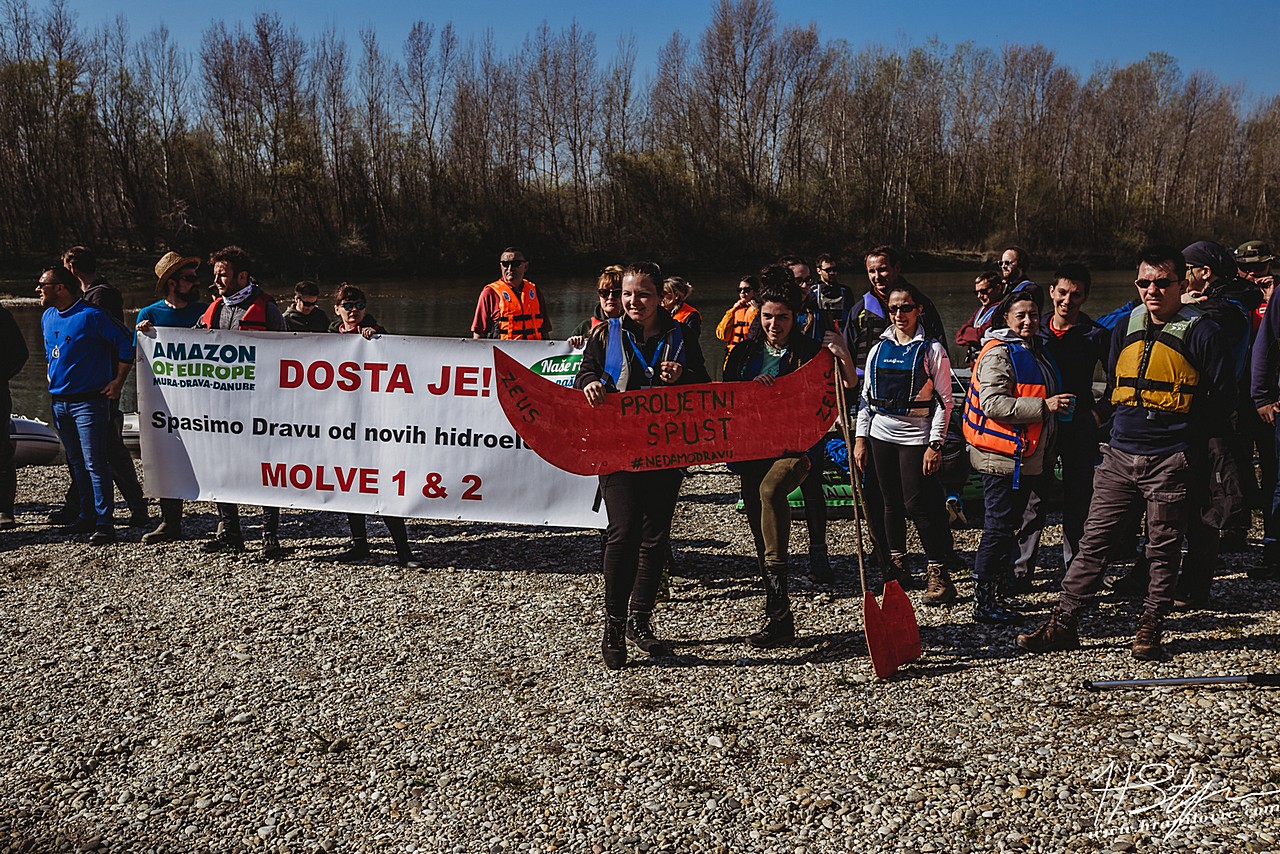 Proljetni spust rijekom Dravom: ‘Za čistu i živu Dravu!’