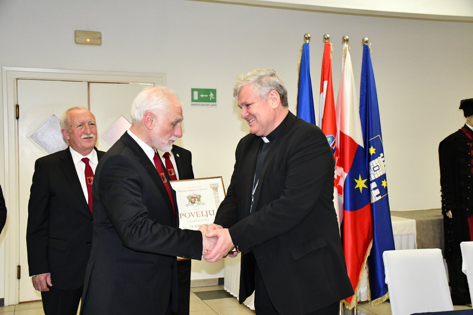 Zlatko Dalić postao počasni član Zrinske garde Čakovec