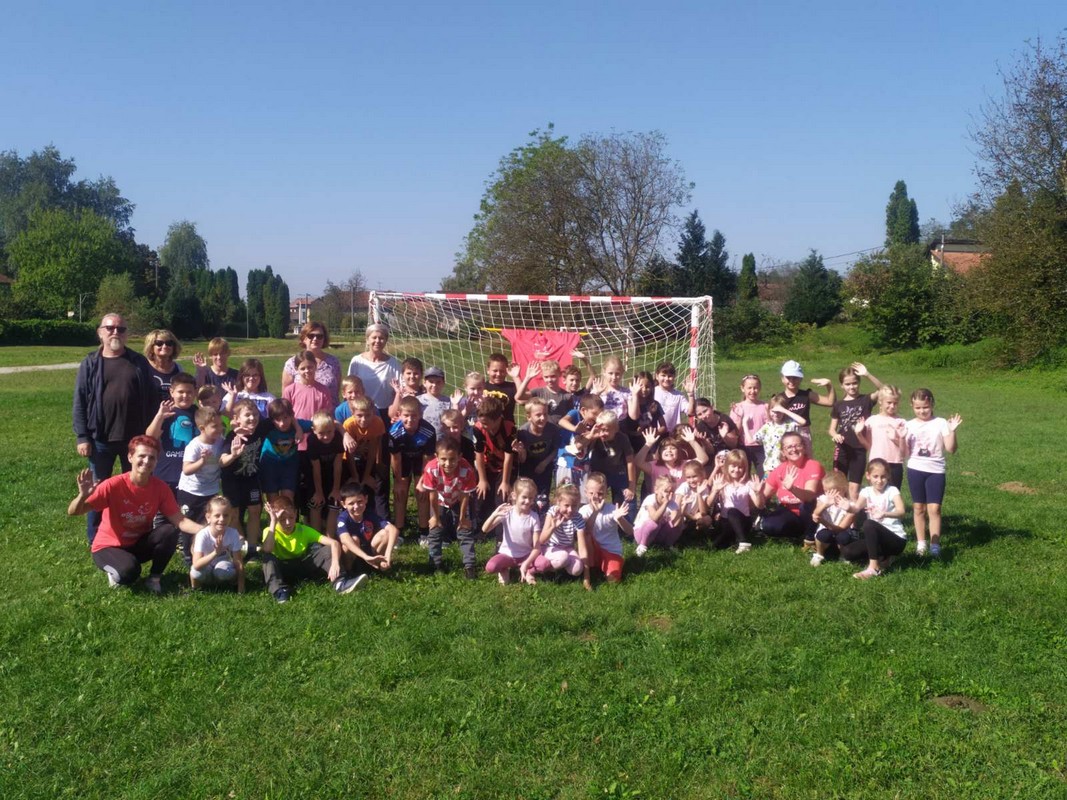 SPORT I DRUŽENJE Mališani iz vrtića ‘Maslačak’ uključili su se u obilježavanje Europskog tjedna sporta