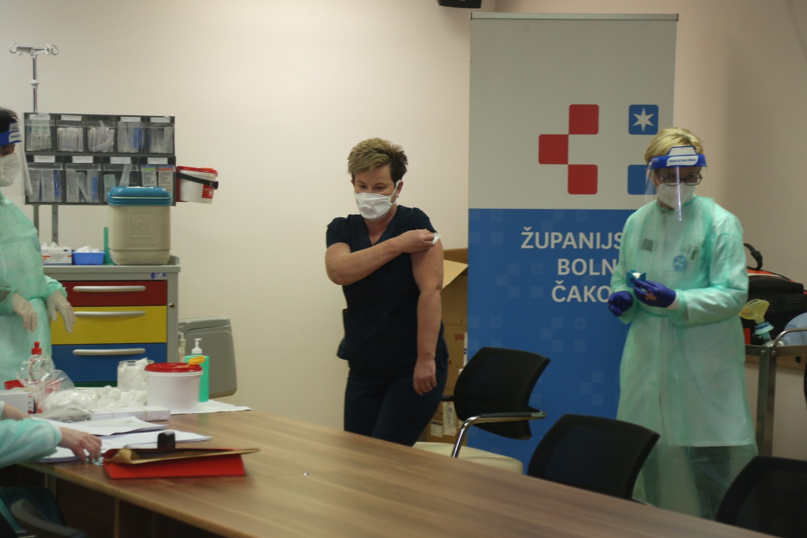 Prvo cijepljenje u Međimurju