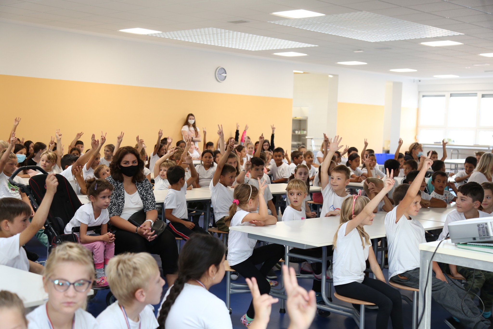 Filip Ude povodom Hrvatskog olimpijskog dana posjetio OŠ Vladimira Nazora Pribislavec