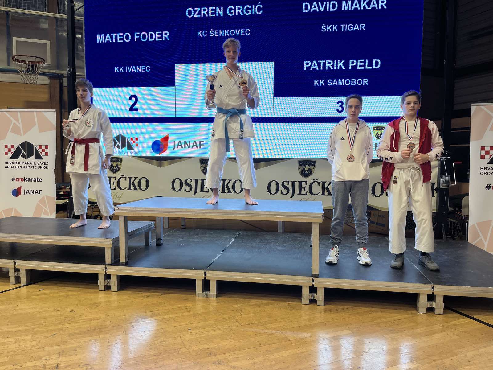 SJAJAN USPJEH Karate centar Šenkovec ima šest državnih prvaka!