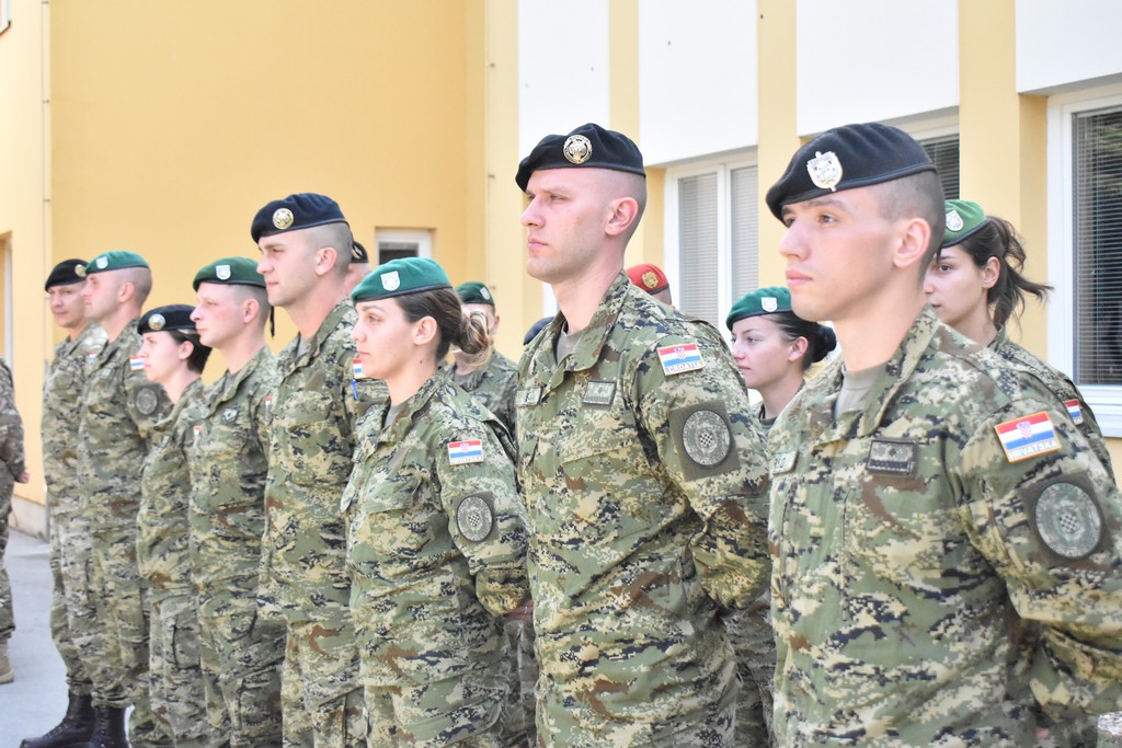 Hrvatski i izraelski vojnici u Čakovcu