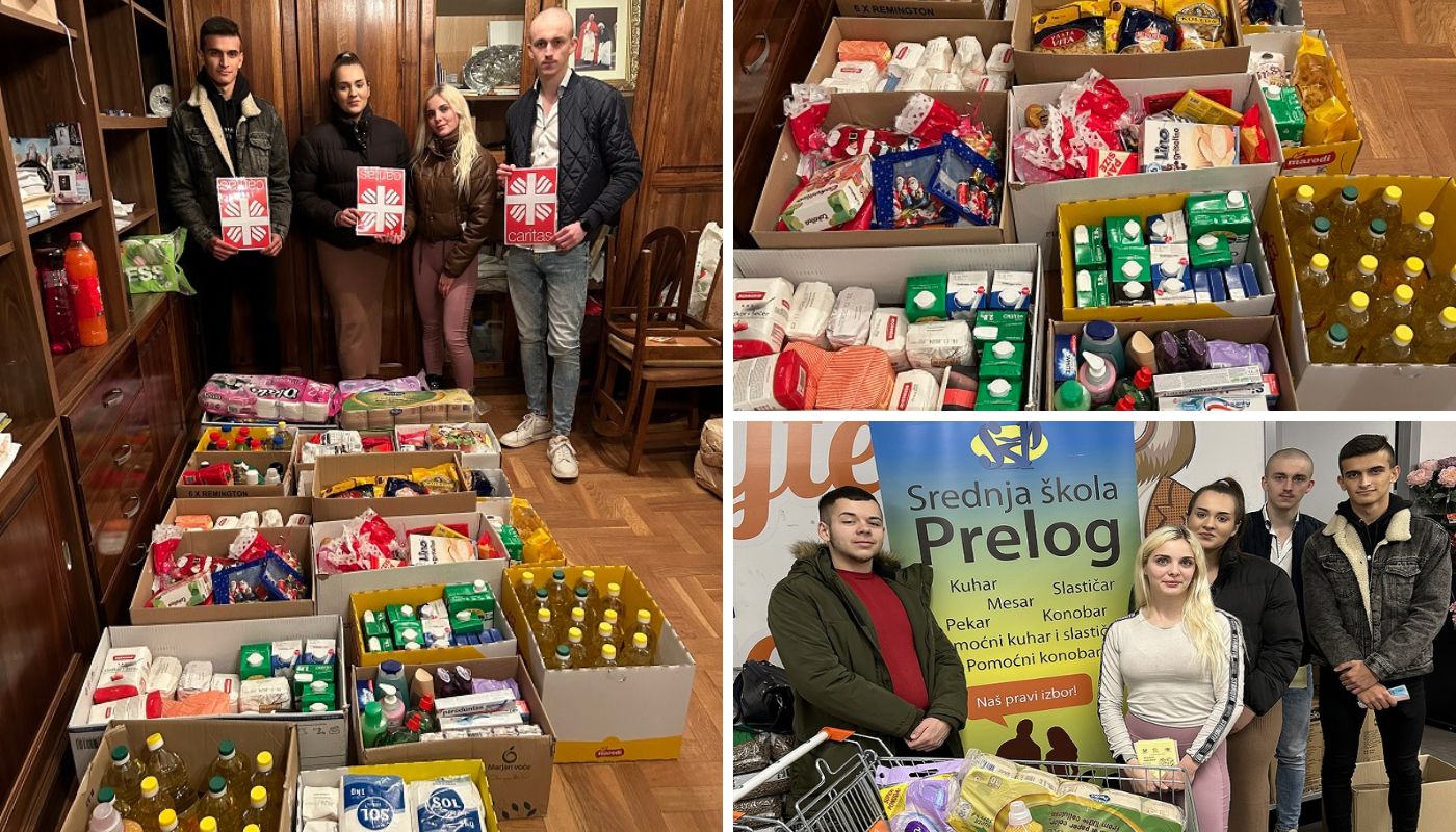 Uspješna humanitarna akcija Srednje škole Prelog