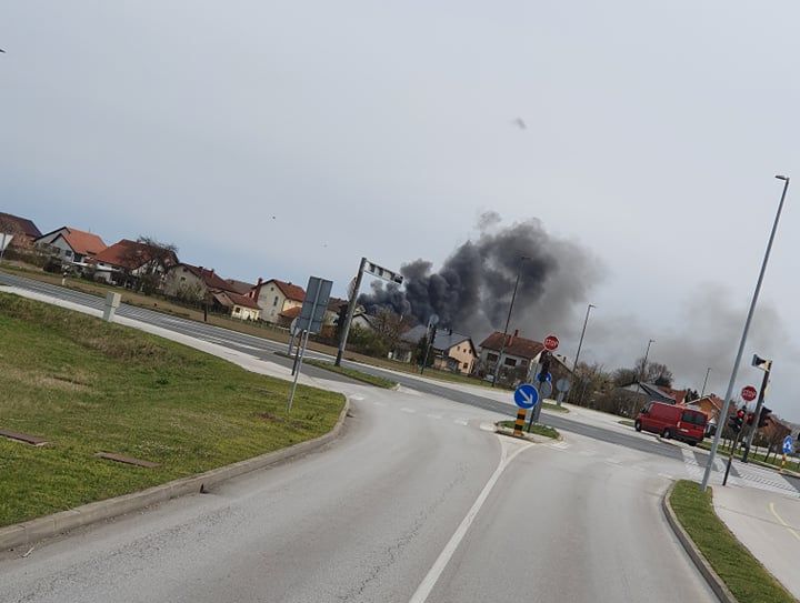 Požar u Strahonincu