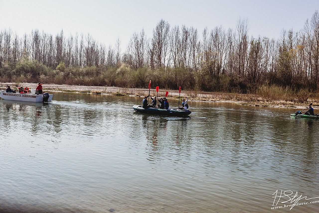 Proljetni spust rijekom Dravom: ‘Za čistu i živu Dravu!’