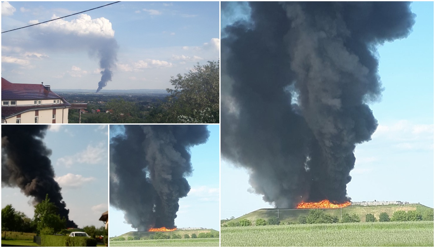 Požar na odlagalištu u Totovcu