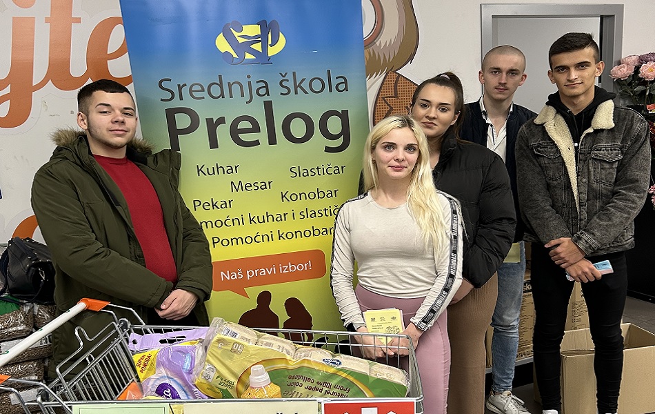 Uspješna humanitarna akcija Srednje škole Prelog