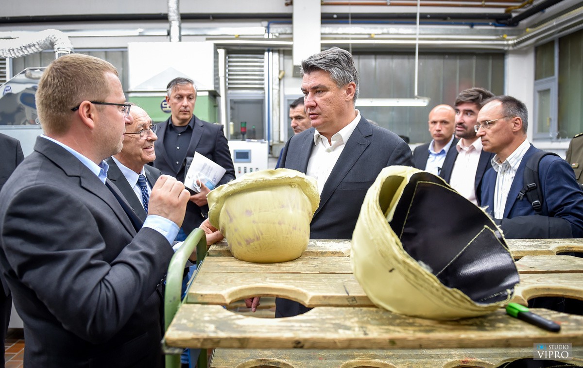 Posjeta predsjednika Milanovića tvrtki Šestan Busch