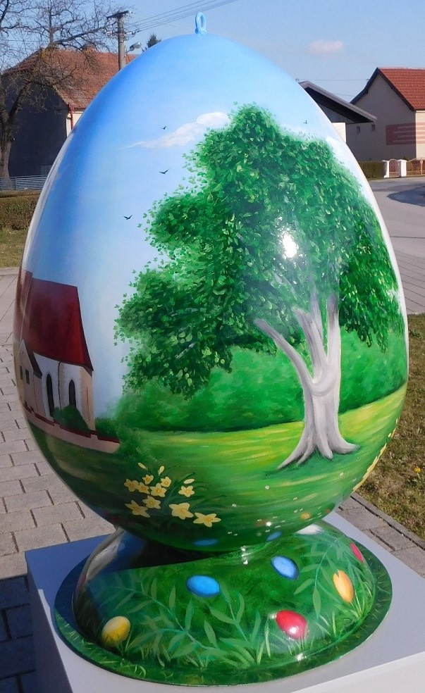 Nedelišće dobilo veliku uskrsnu pisanicu!