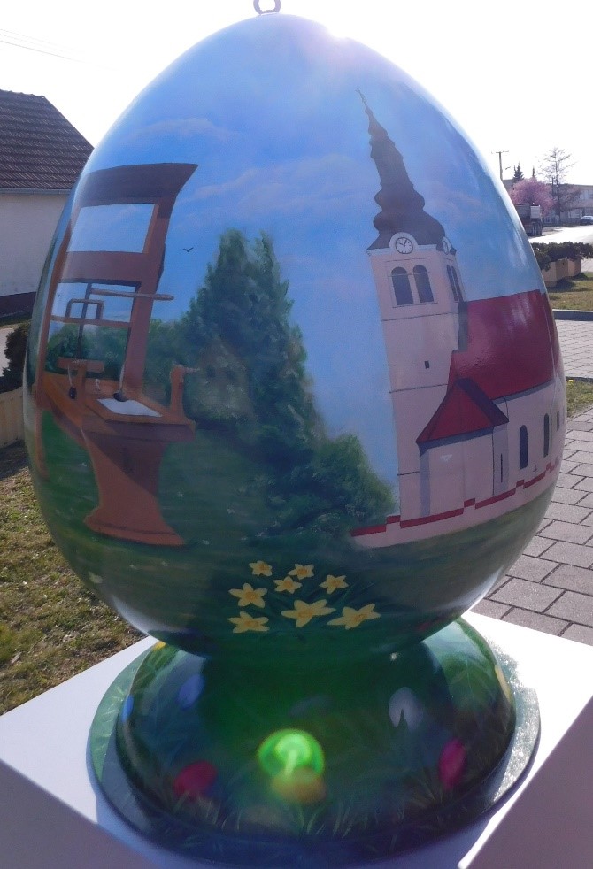 Nedelišće dobilo veliku uskrsnu pisanicu!