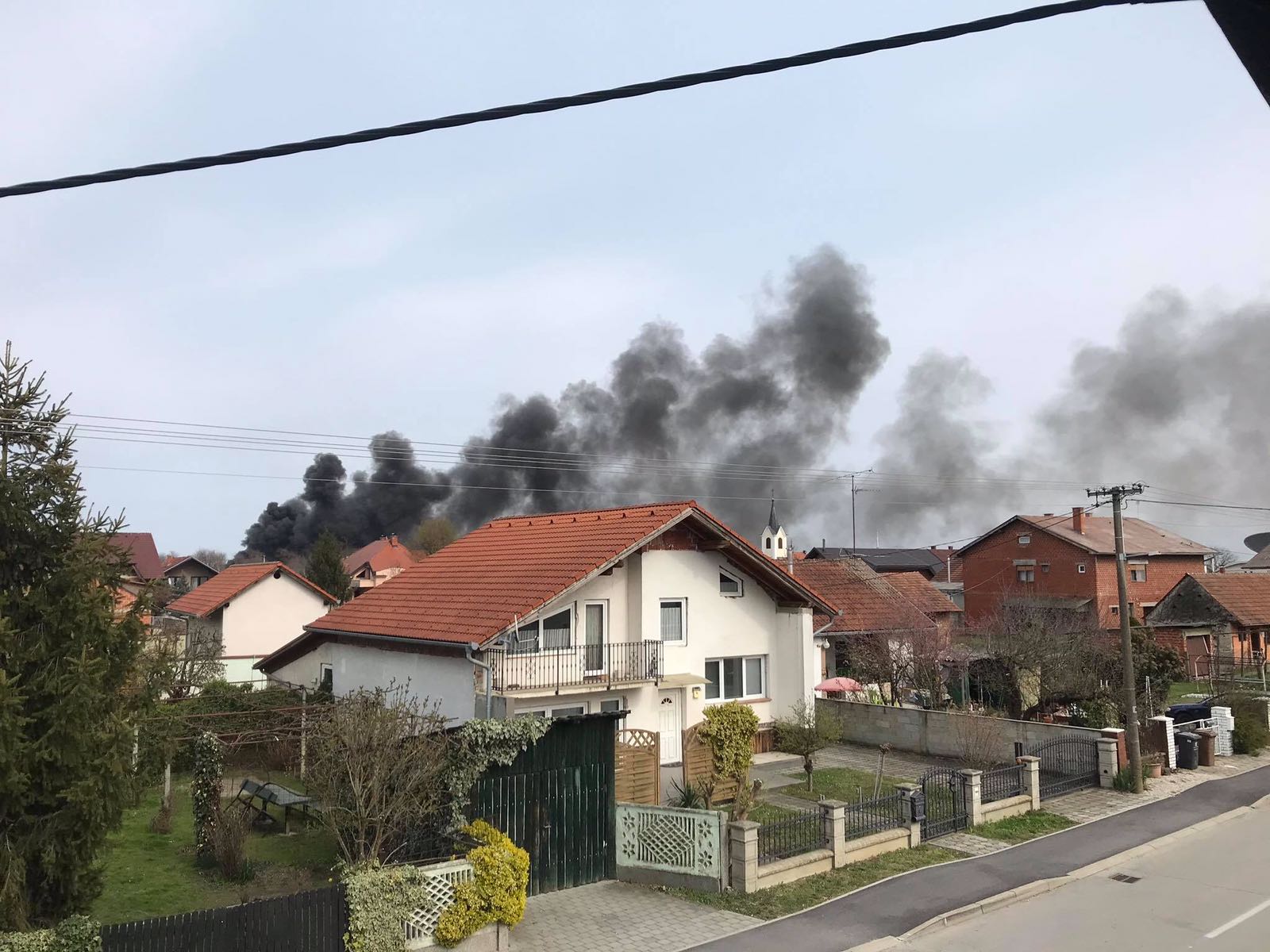 Požar u Strahonincu