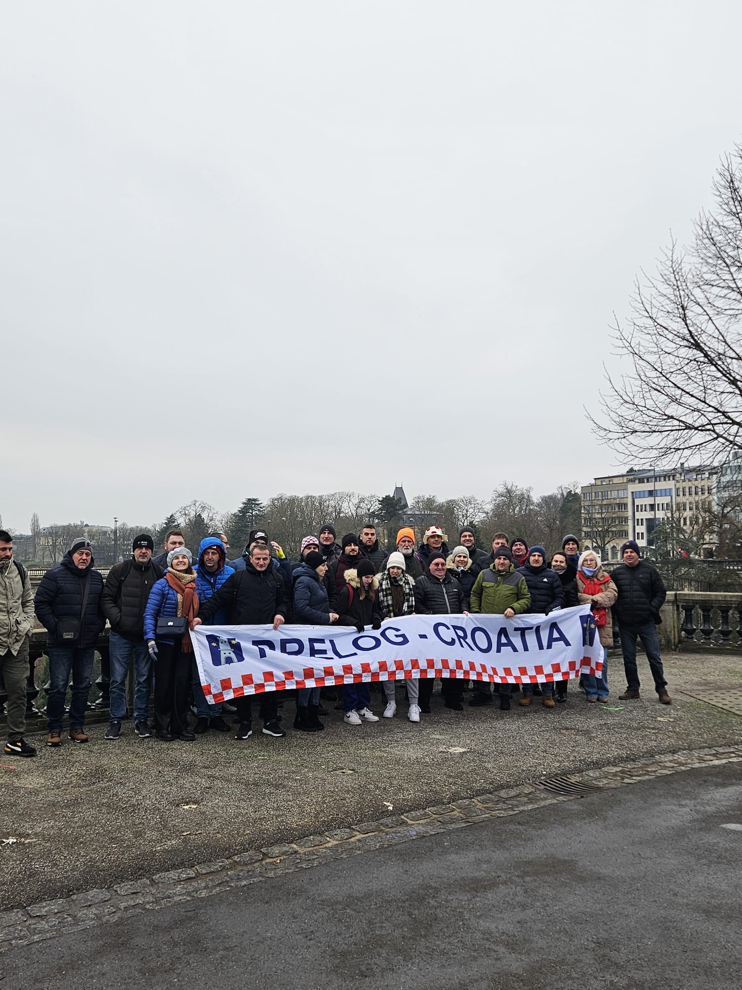 JAKA PODRŠKA Navijači iz Međimurja uživaju u Europskom prvenstvu u rukometu i razgledavanju Luksemburga