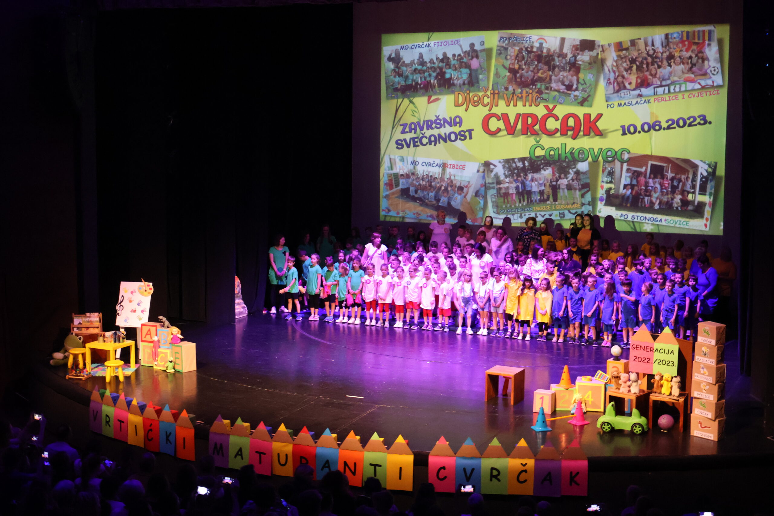 SRETNO U ŠKOLI Vrtićki maturanti DV “Cvrčak” Čakovec održali svoju završnu svečanost