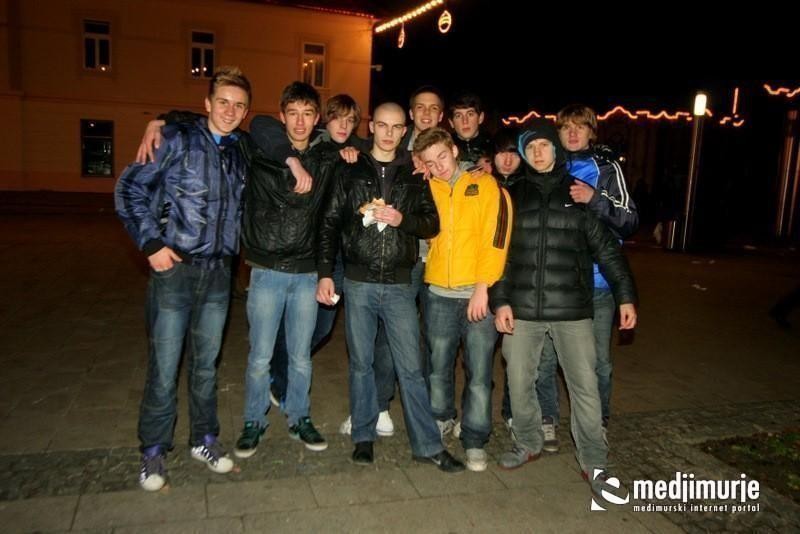 Proslava nove godine u Čakovcu (Subota, 31.12.2011)