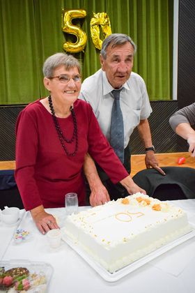 ZLATNI PIR Pedeset godina zajedničkog života Stjepana i Julijane Ciglarić iz Mačkovca