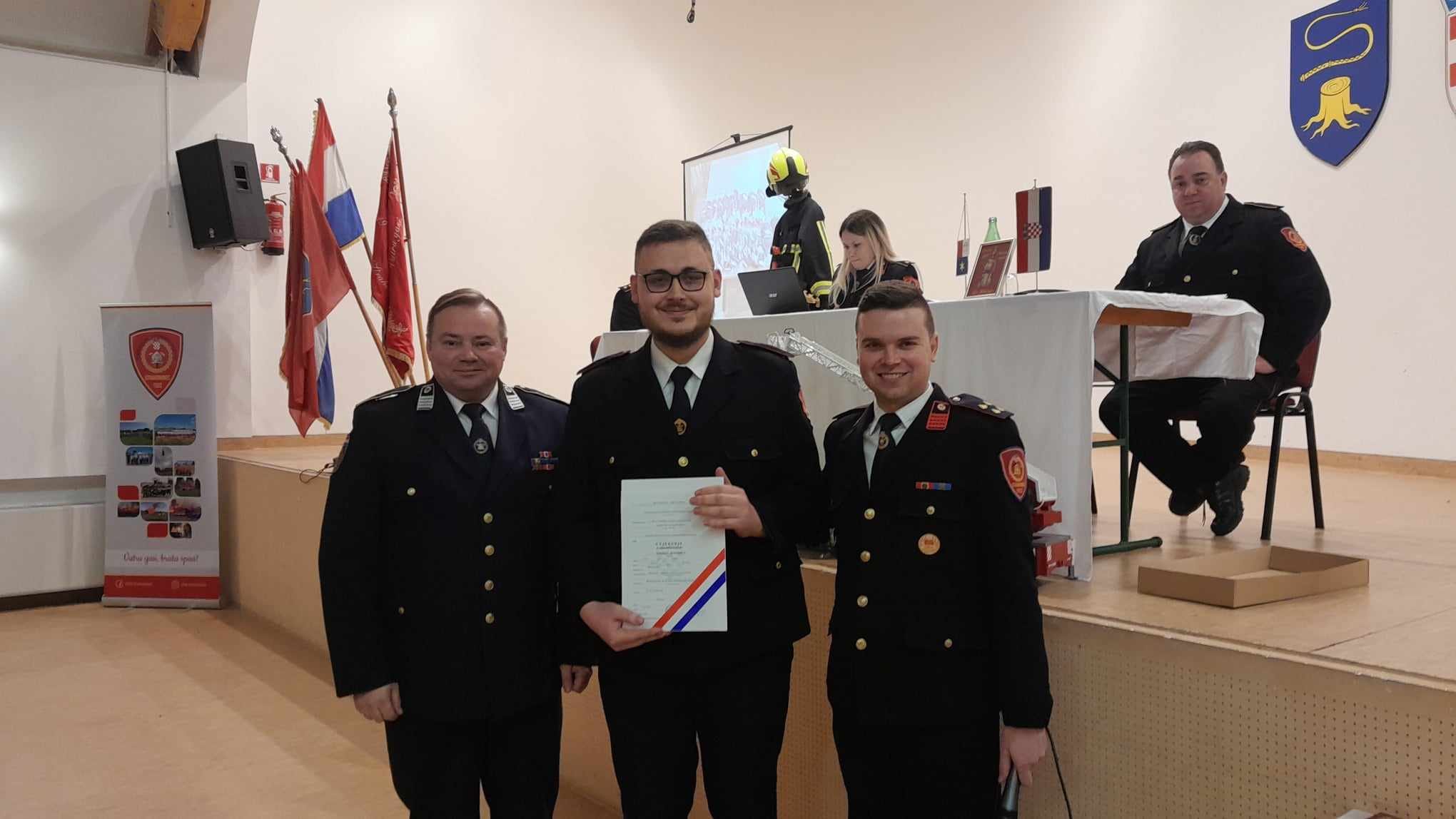 DVD STRAHONINEC Održali 102. godišnju skupštinu, primili 13 novih članova