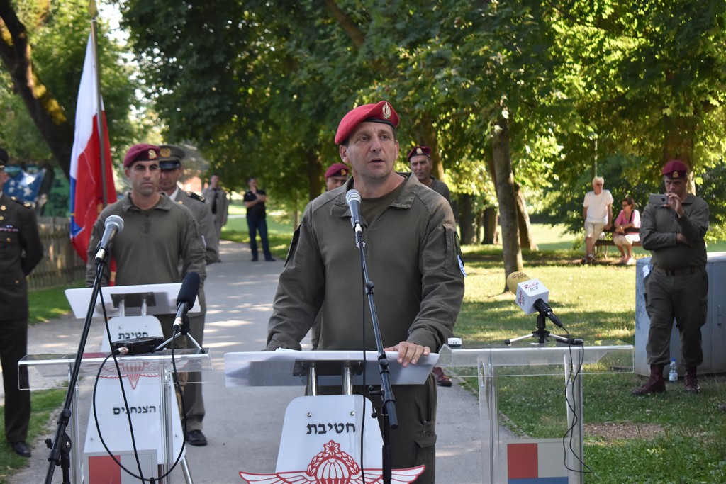 Hrvatski i izraelski vojnici u Čakovcu