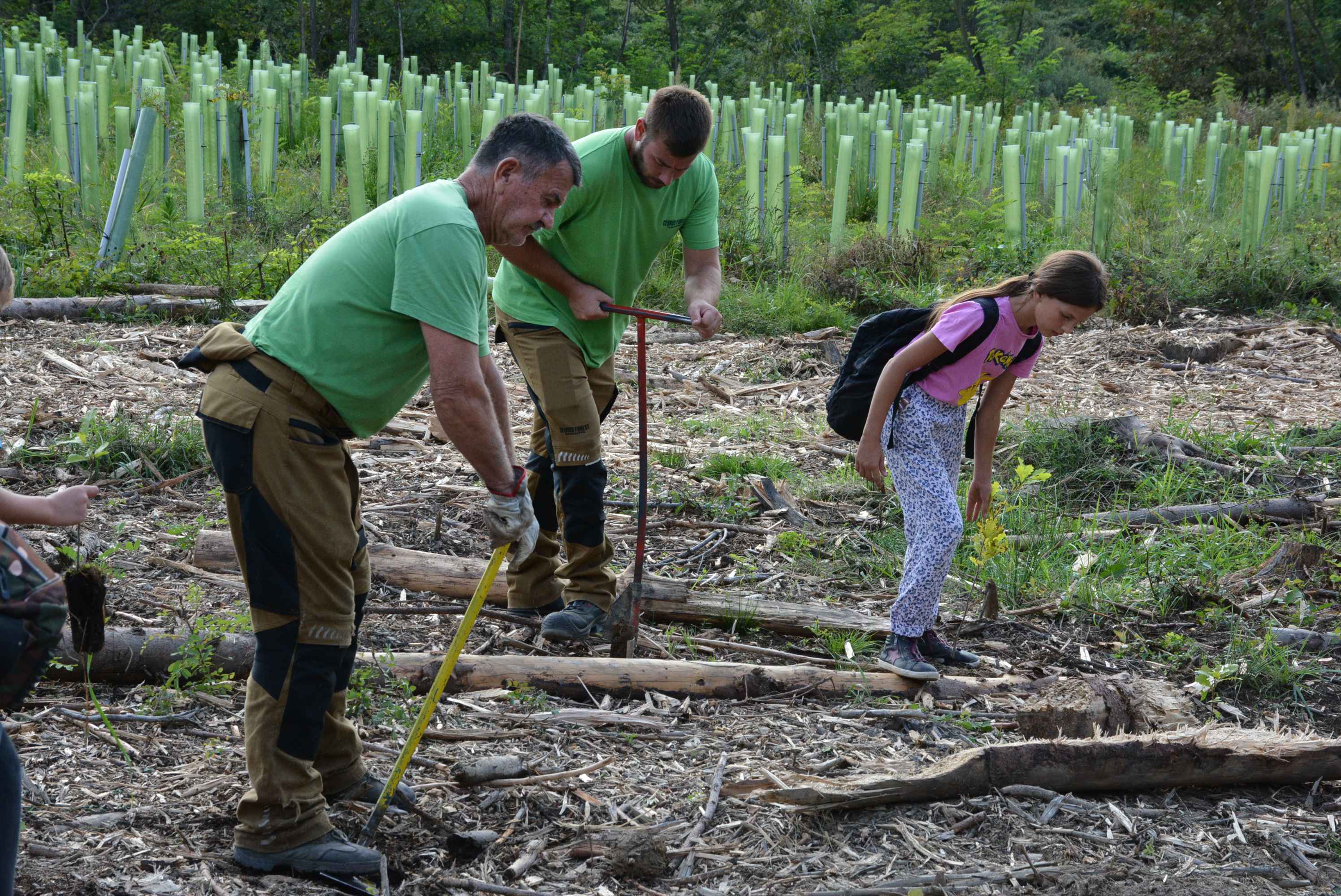 KNEZOVEC Održana velika akcija pošumljavanja u ogranizaciji tvrtke Sobočan