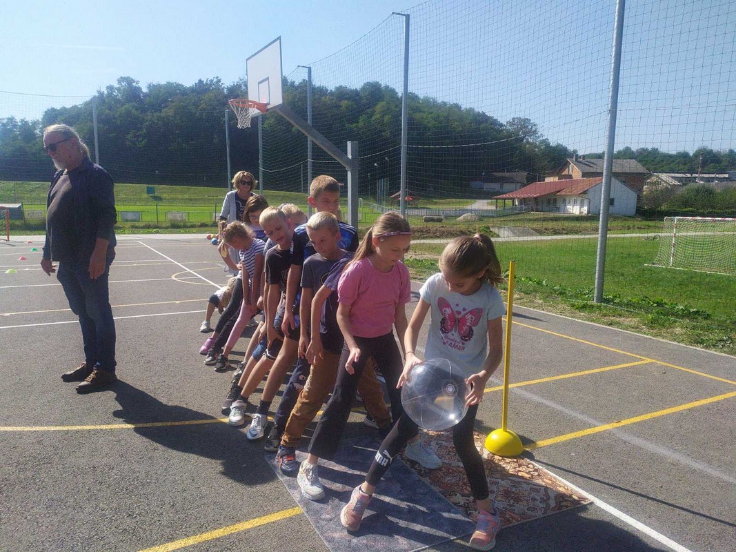 SPORT I DRUŽENJE Mališani iz vrtića ‘Maslačak’ uključili su se u obilježavanje Europskog tjedna sporta