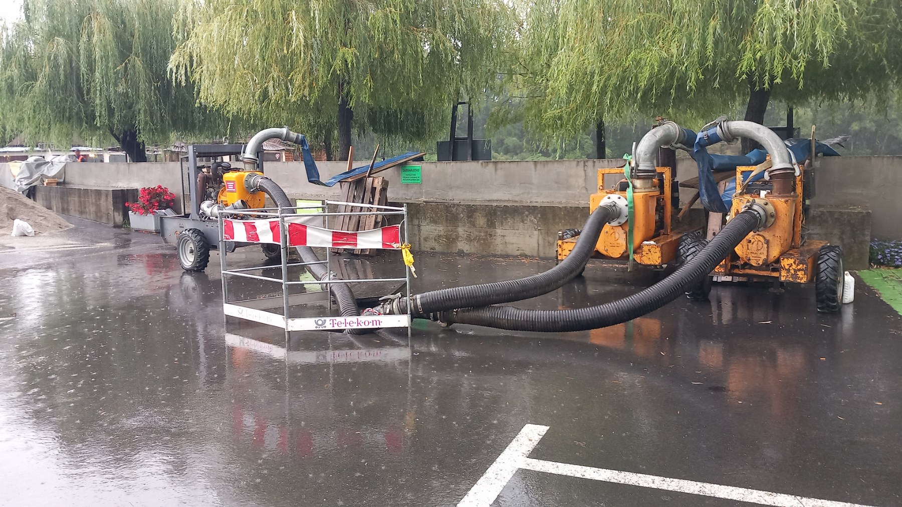 FOTO Radi se punom parom: U Murskom Središću pripremaju se za vodeni val