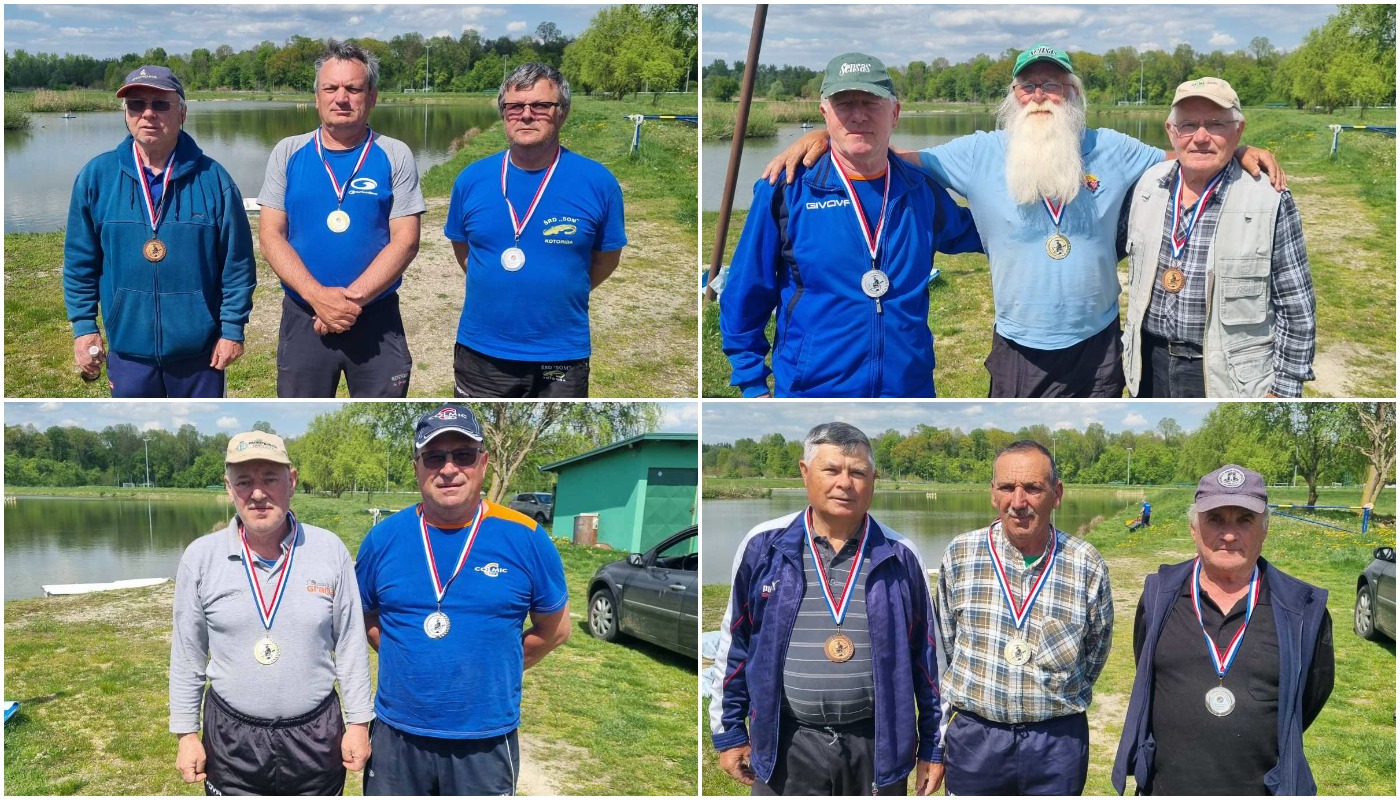 MASTERI I VETERANI Počela ribolovna sezona i za one najiskusnije