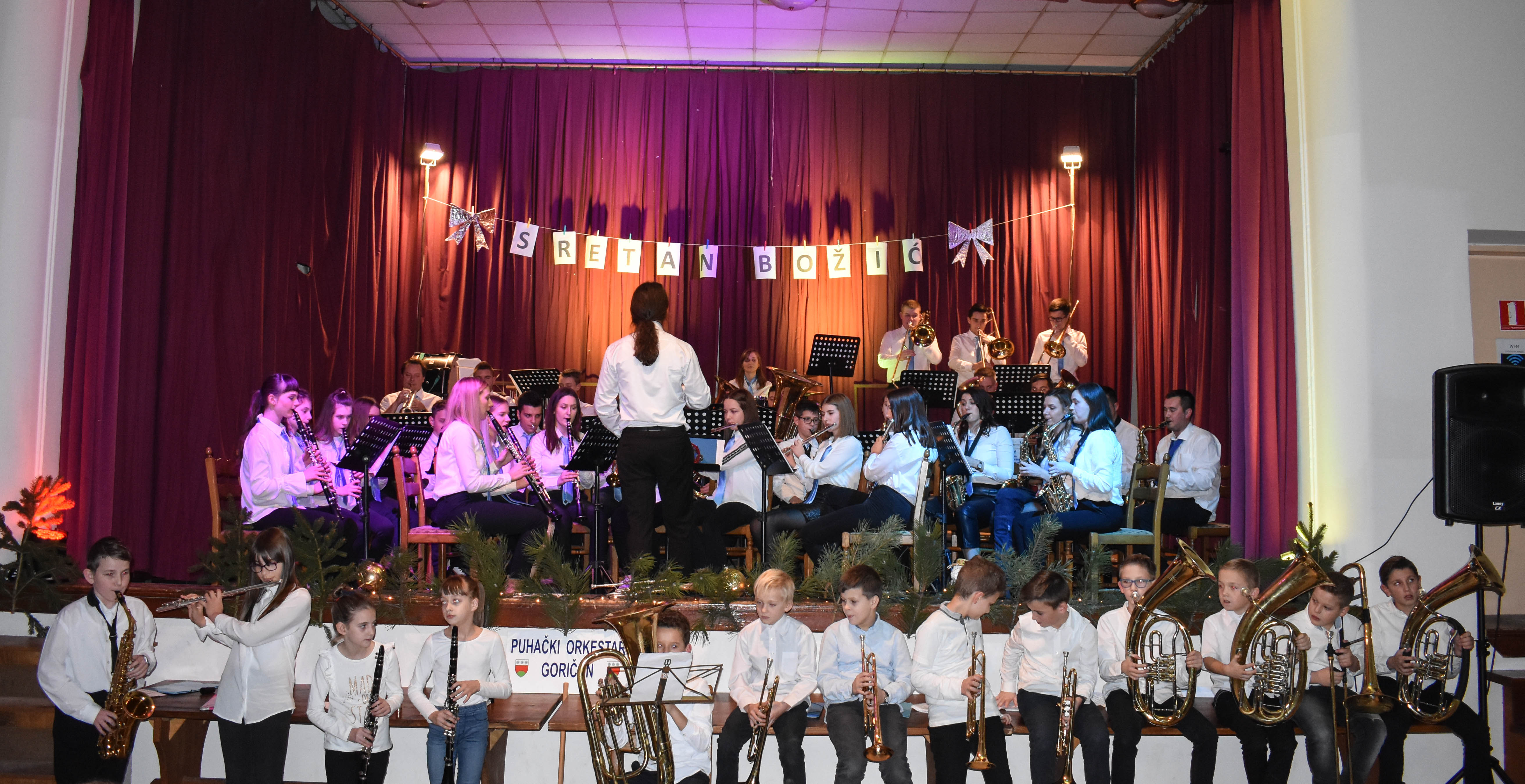Božićni koncert Puhačkog orkestra Goričan