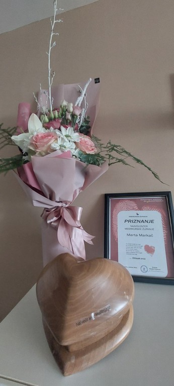 MARTA MARKAČ Volonter nije nužno osoba koja ima vremena, bitno je samo da ima srce!