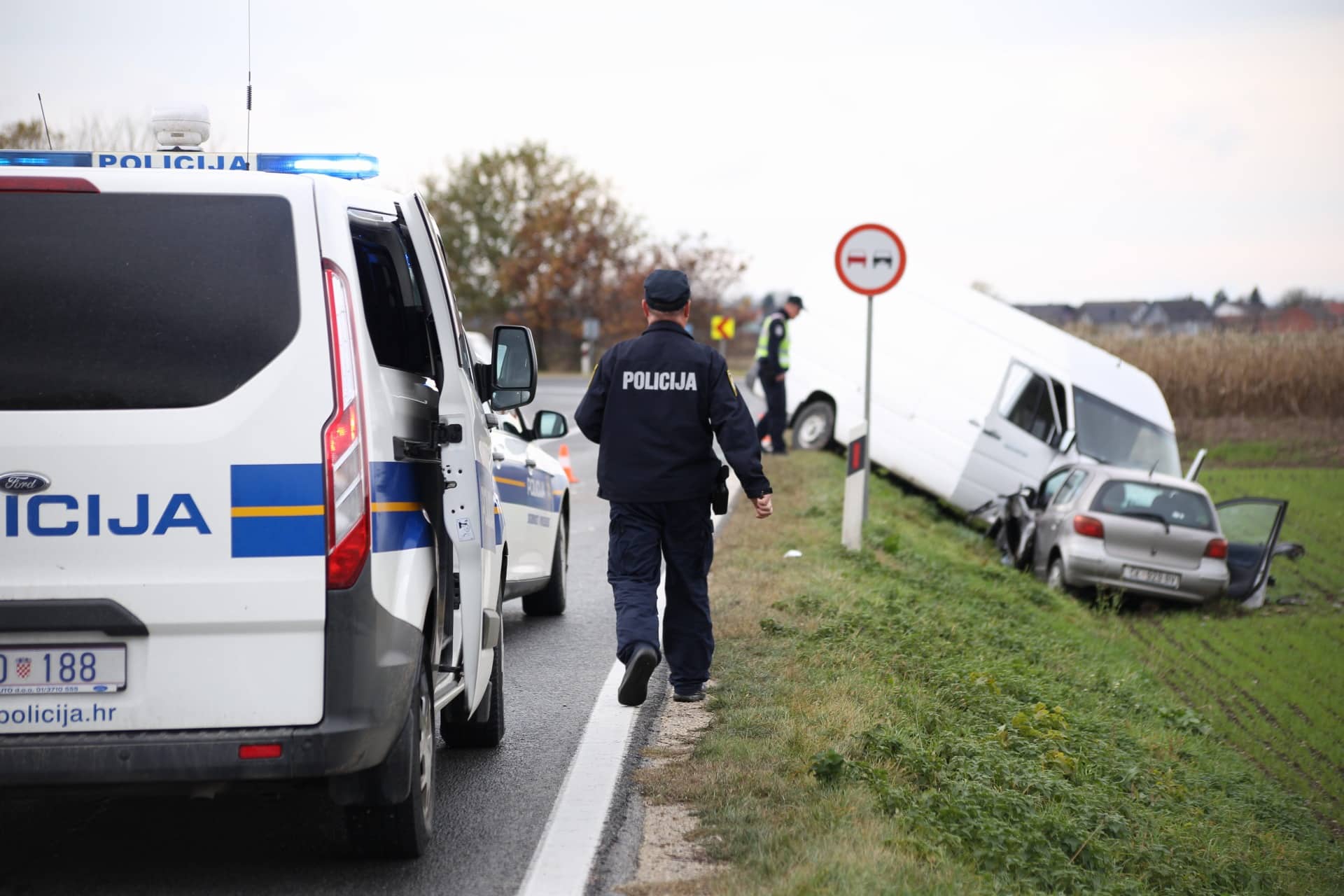 Sudar između Nedelišća i Gornjeg Hrašćana: Na terenu policija, hitna i vatrogasci!