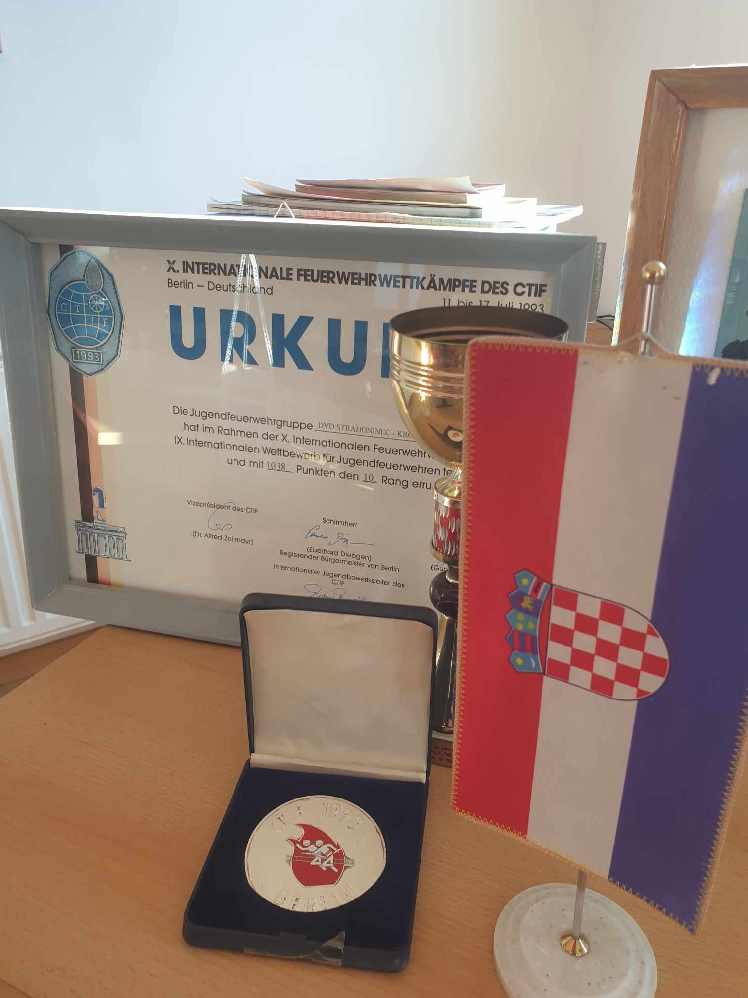 30 godina od sudjelovanja mladeži DVD-a Strahoninec na vatrogasnom natjecanju u Berlinu