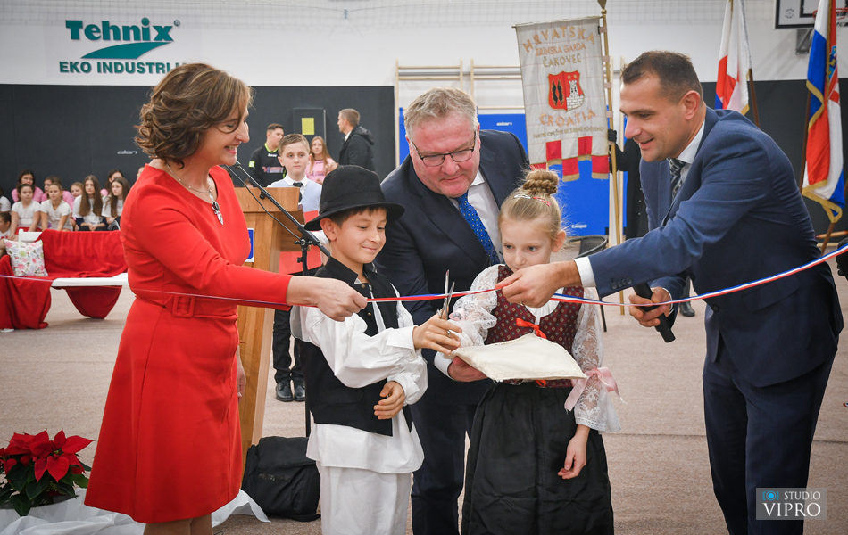 Otvorenje sportske dvorane u Draškovcu
