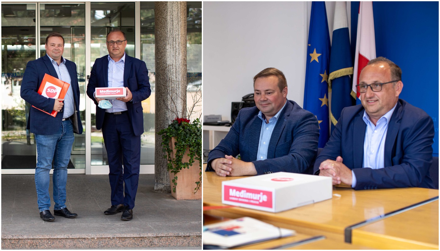 Mario Medved predao potpise kandidature za župana Međimurske županije