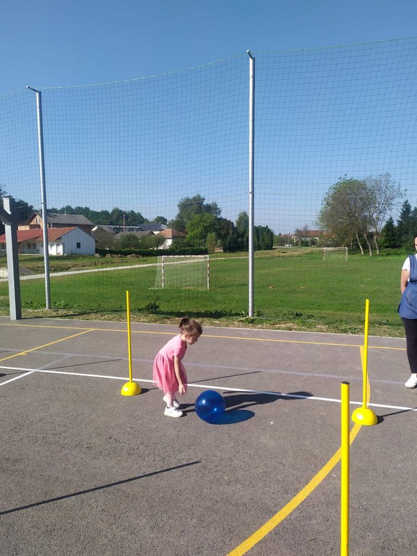 SPORT I DRUŽENJE Mališani iz vrtića ‘Maslačak’ uključili su se u obilježavanje Europskog tjedna sporta