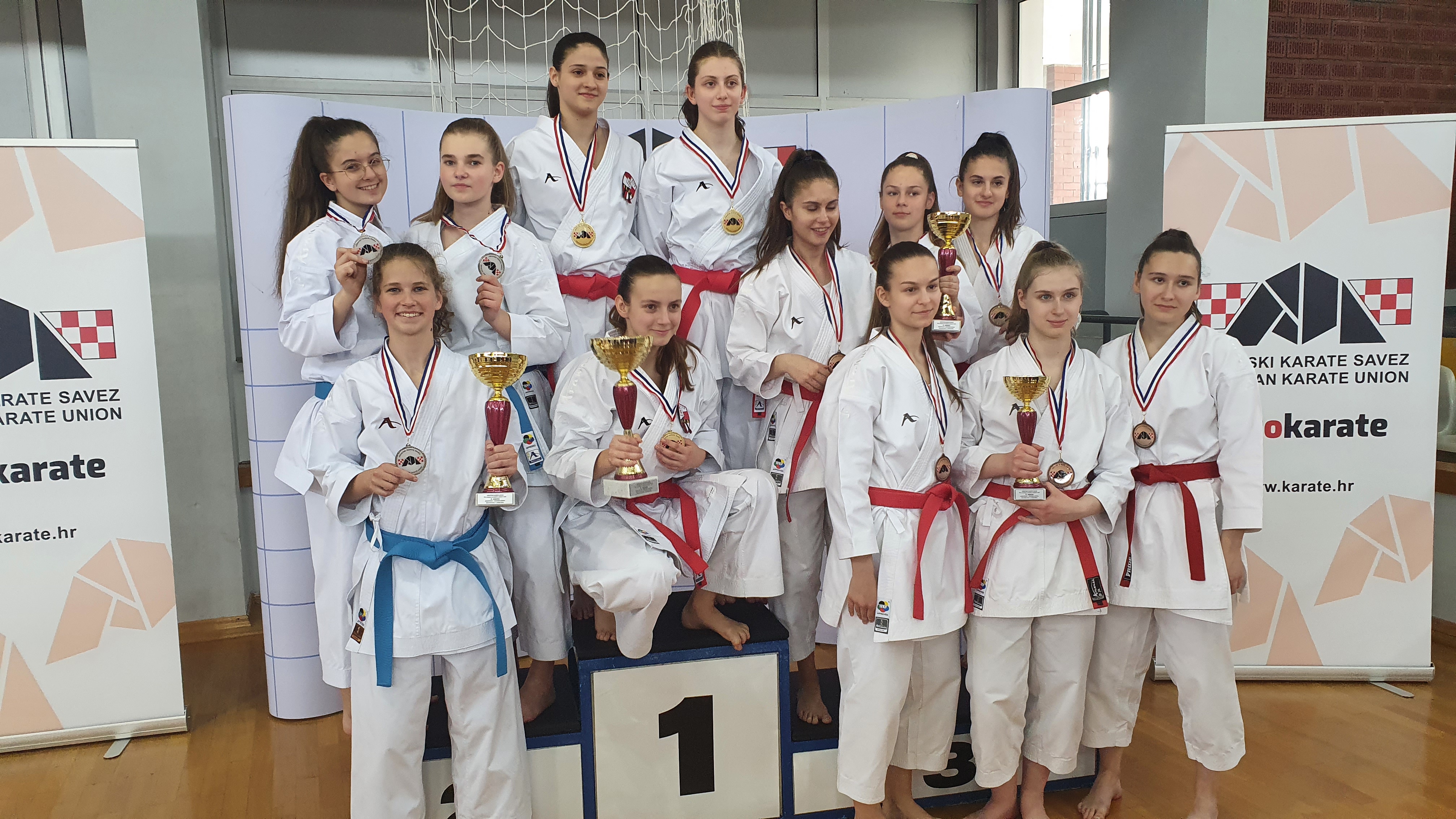 Karate centar Šenkovec na Prvenstvu Hrvatske