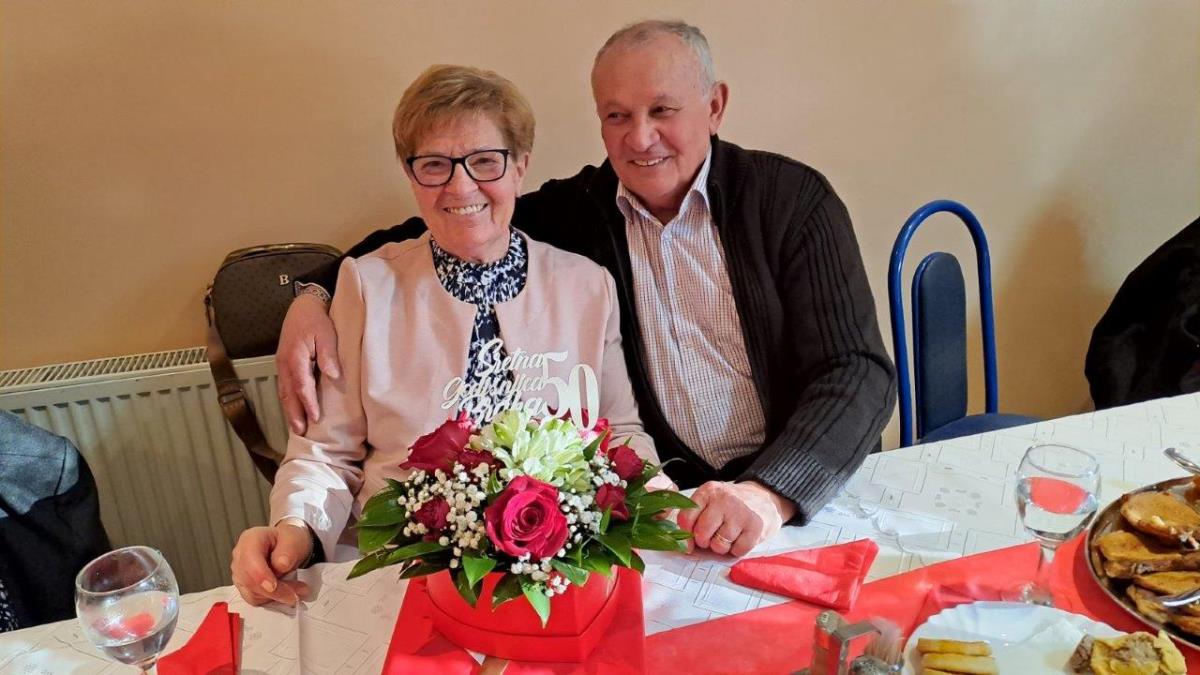 Marija i Ivan Brljak te Verona i Dragutin Štefić proslavili 50 godina braka