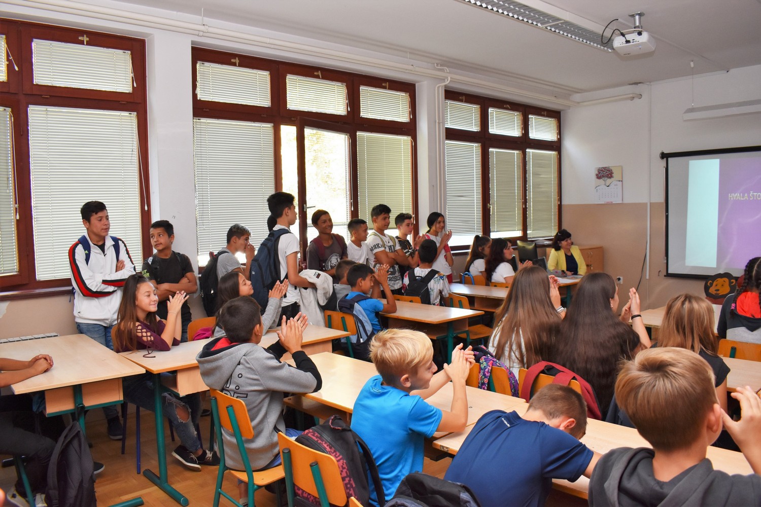 Učenici OŠ Kuršanec pružili novi izgled starim školskim stolicama