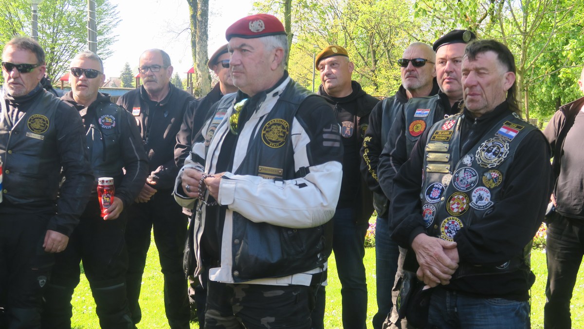 POČAST Karavana iz Splita u Čakovcu odala počast nestalim i poginulim braniteljima u Domovinskom ratu