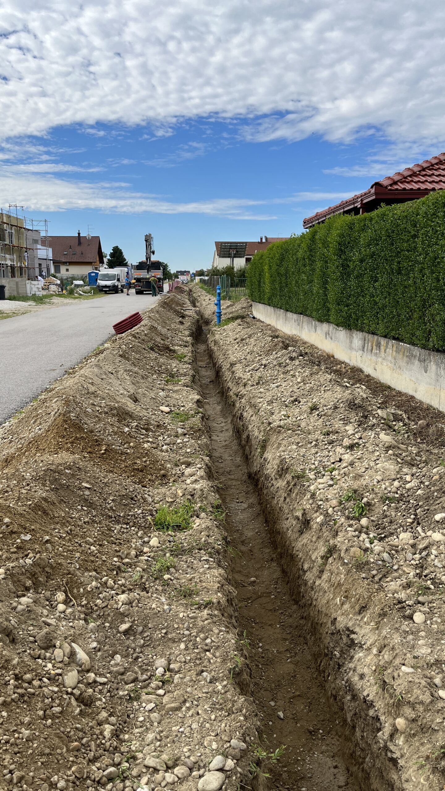 U Ulici međimurskih branitelja traje izgradnja javne rasvjete