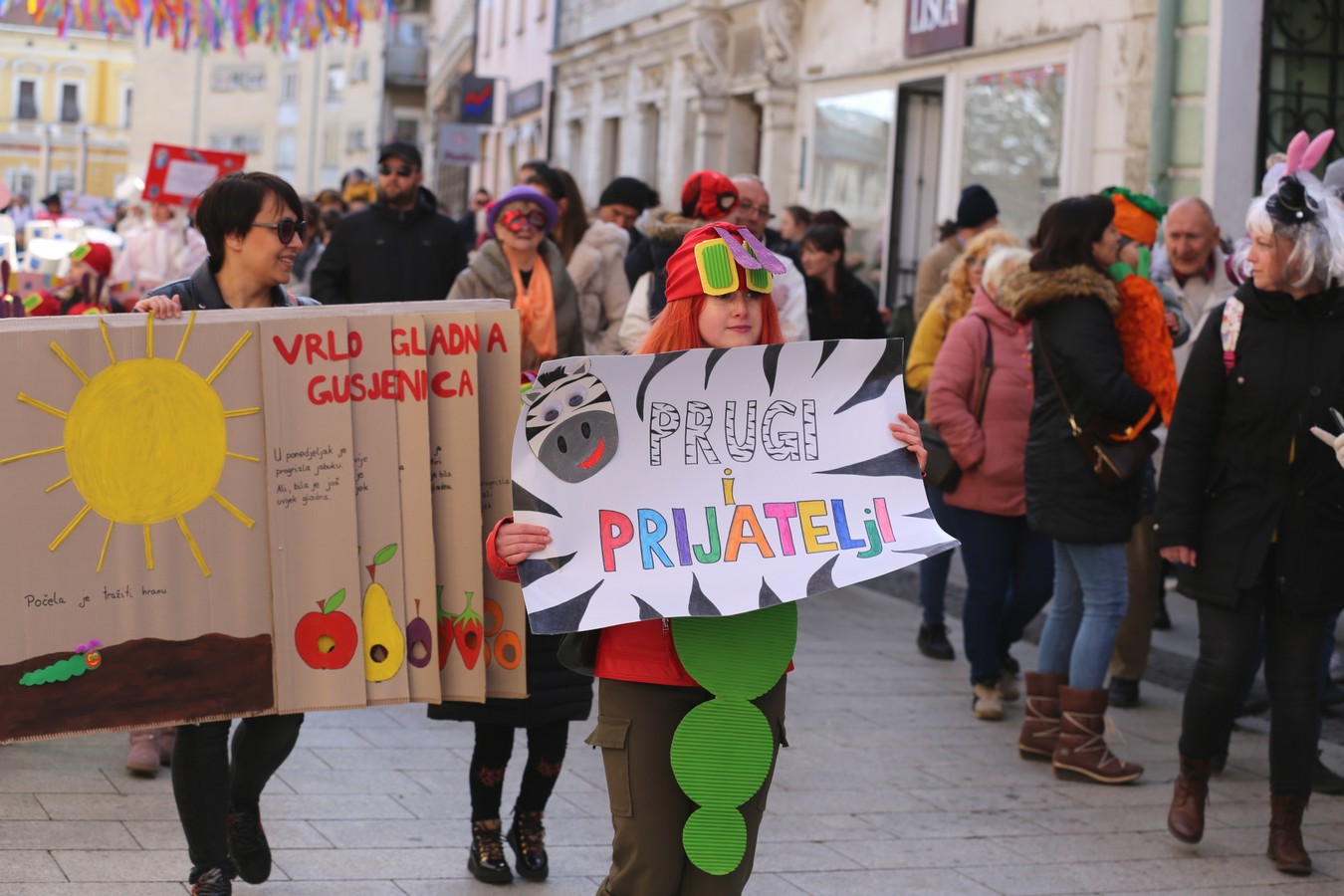 DJEČJI FAŠNIK Male maškare zavladale centrom Čakovca!