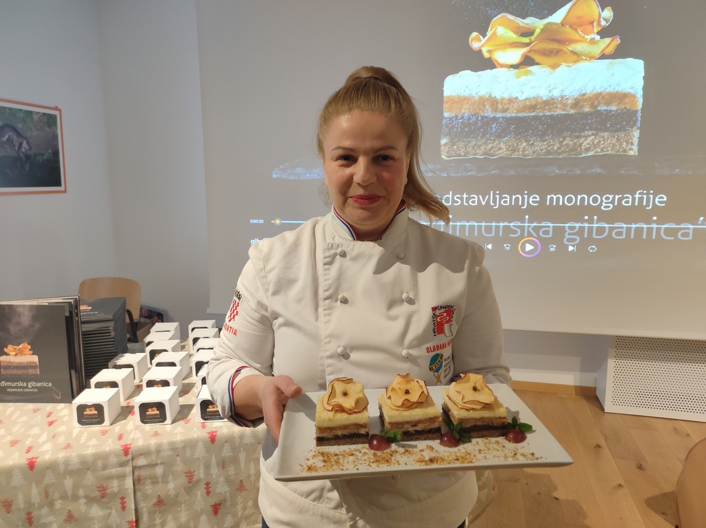 U multimedijalnoj dvorani Riznice Međimurja predstavljena monografija ‘Međimurska gibanica’ U multimedijalnoj dvorani Riznice Međimurja predstavljena monografija ‘Međimurska gibanica’