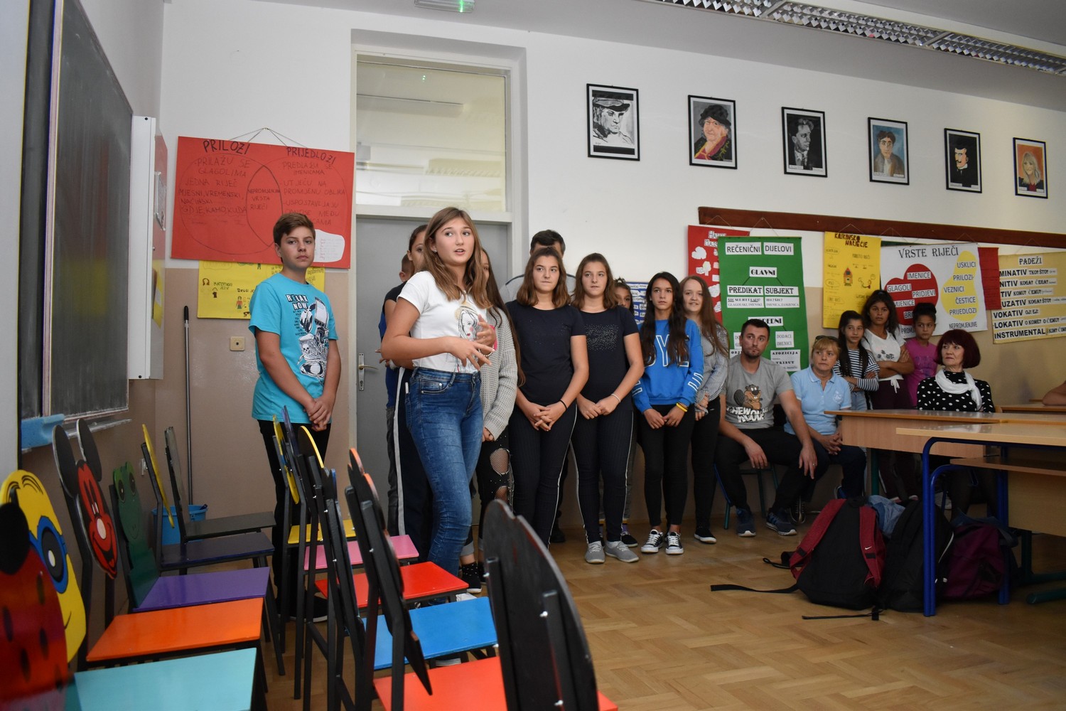 Učenici OŠ Kuršanec pružili novi izgled starim školskim stolicama